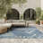 Lakesha 9' x 12' Blue Modern Rug-1767619365