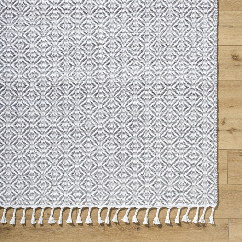 Tapis tissé à la main Bhaktivinod, Rectangle 6 pi x 9 pi
