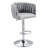 Stylish Adjustable Swivel Bar Stools Set Of 2, Ideal For Kitchen Island, Cafe, Pub And More.