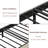 Bed Frame With Charging Station, Led Lights, Upholstered Headboard-1099011862-1099011860