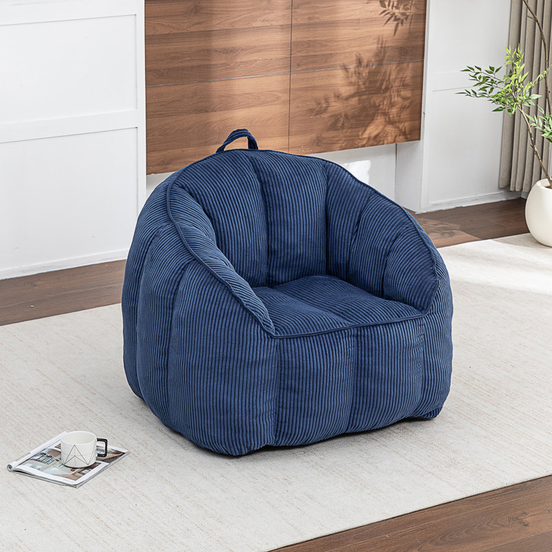 Fauteuil à billes Giant, Bleu très foncé