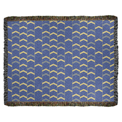 Couverture en coton tissé Rhonda