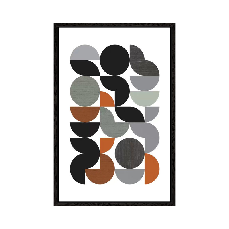 Circulate by Flatowl - Gallery-Wrapped Canvas Giclée on Canvas, 66.04 cm H x 45.72 cm W, Black Framed
