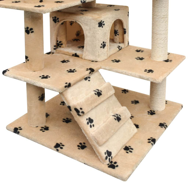 125cm Amie Cat Tree, Beige