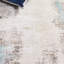 Tapis gris en viscose / coton tissé à la main Culberson-26830917