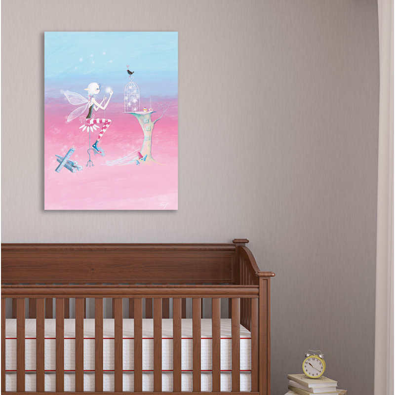 « multilingual oiseau », art sur toile, H 48 po x l 36 po x P 1,5 po