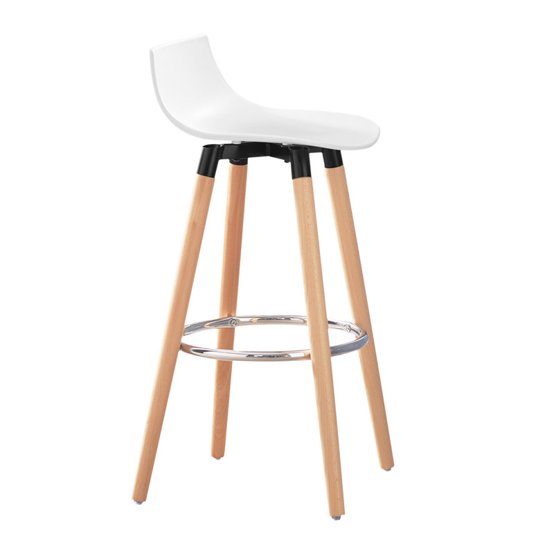 Edina Counter Stool with Solid Wood Frame