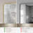 Beveled Bathroom Vanity Mirror with Tempered Glass and Aluminum Frame-126347614-126347620