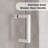 46"-48" Wx72 H Frameless Single Sliding Shower Door  1/4" Tempered