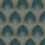 Special FX 2 Collection Nouveau Scallop Metallic Wallpaper Roll