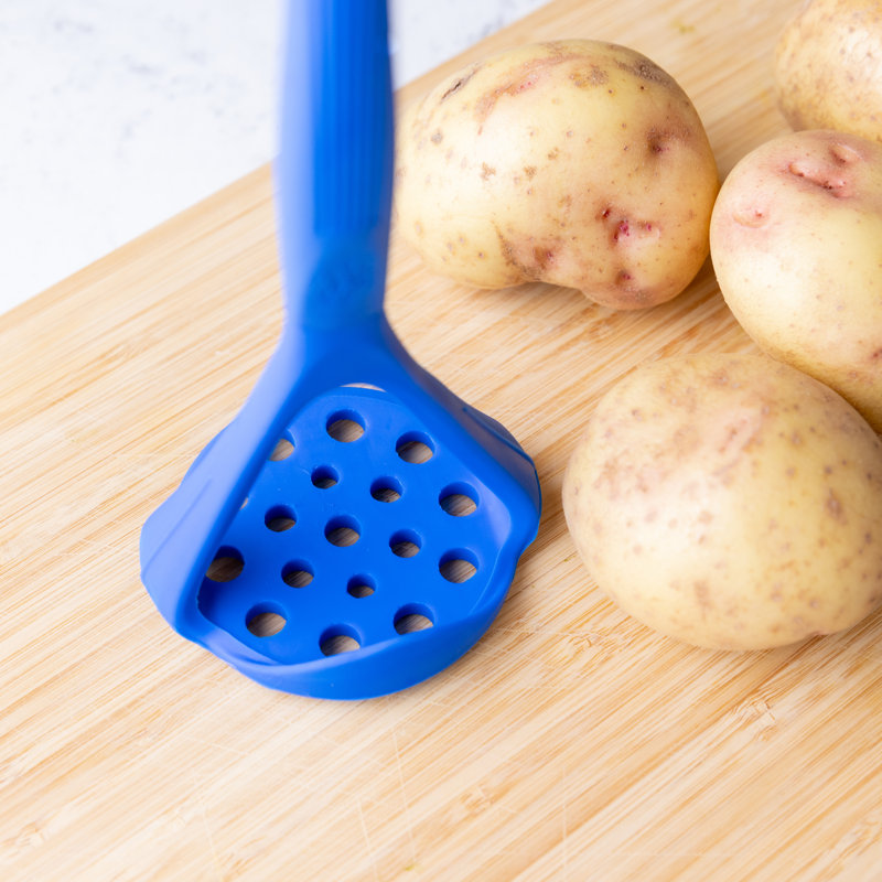 Colourworks Brights Potato Masher, Blue