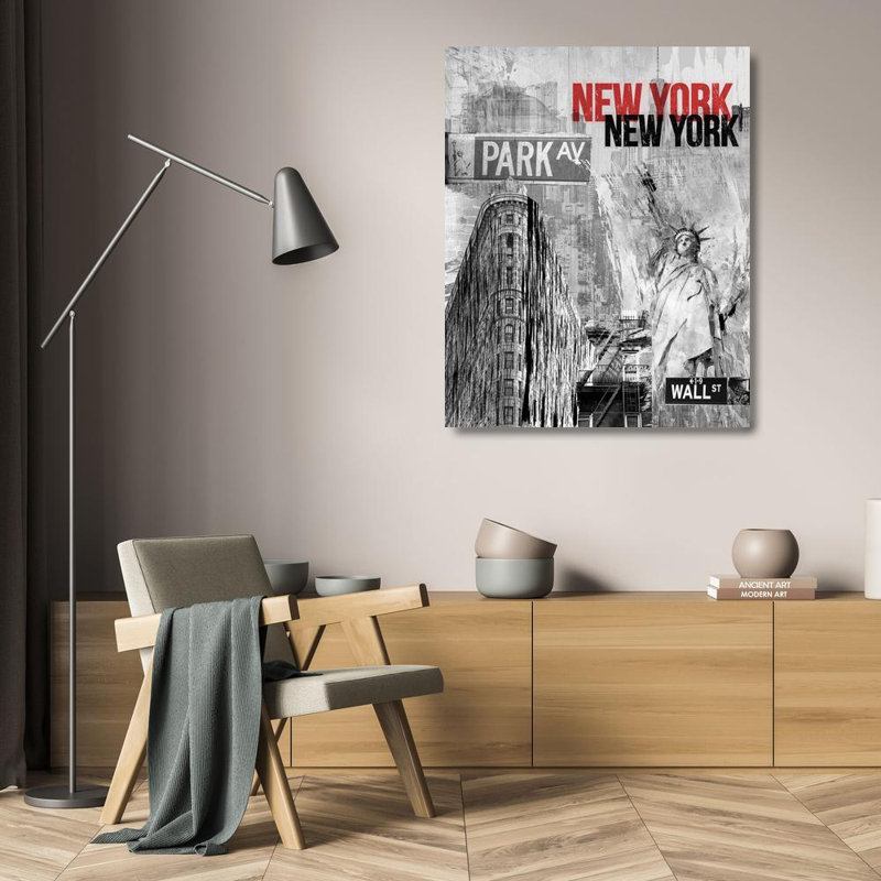 «Alcott Hill® Allen, Kimberly Gallery», art sur toile titré: NY Park Ave, H 24 po x l 20 po