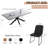 Derose Kitchen Dining Set, Extendable Dining Kitchen Table with Dining Chairs-122056379-122056378
