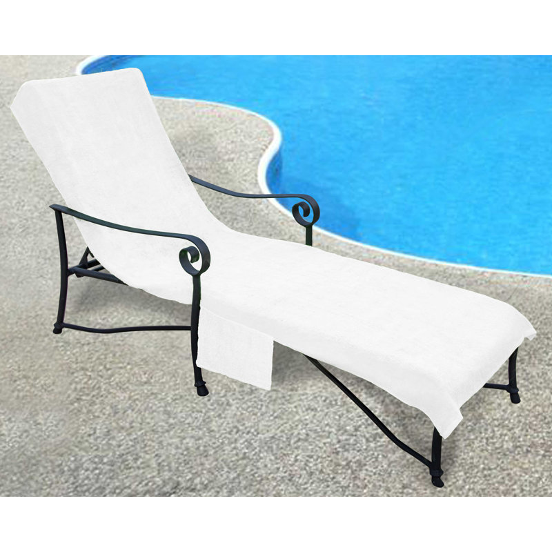 Serviette de plage, Blanc
