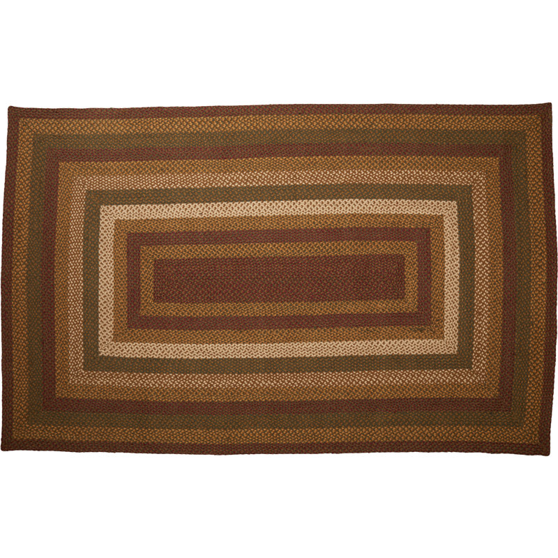 Borseth Geometric Indoor Rug, Rectangle 5' x 8'