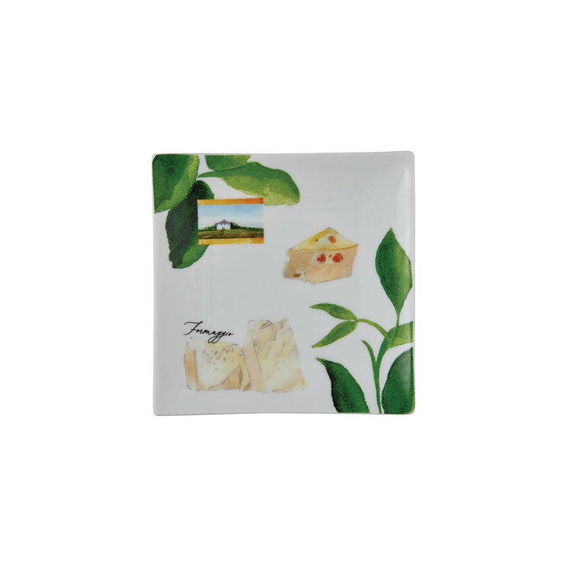 Assiette à hors-d'œuvre en grès 5 po