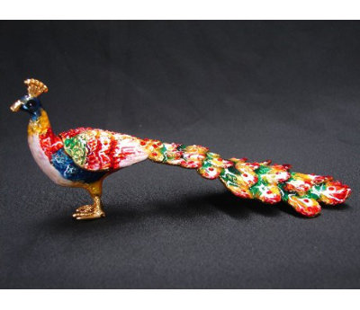 Figurine belle paon