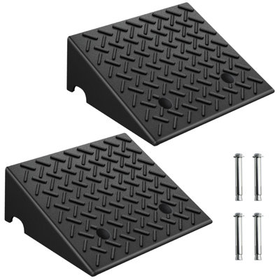 Rubber Curb Ramps（Set of 2）