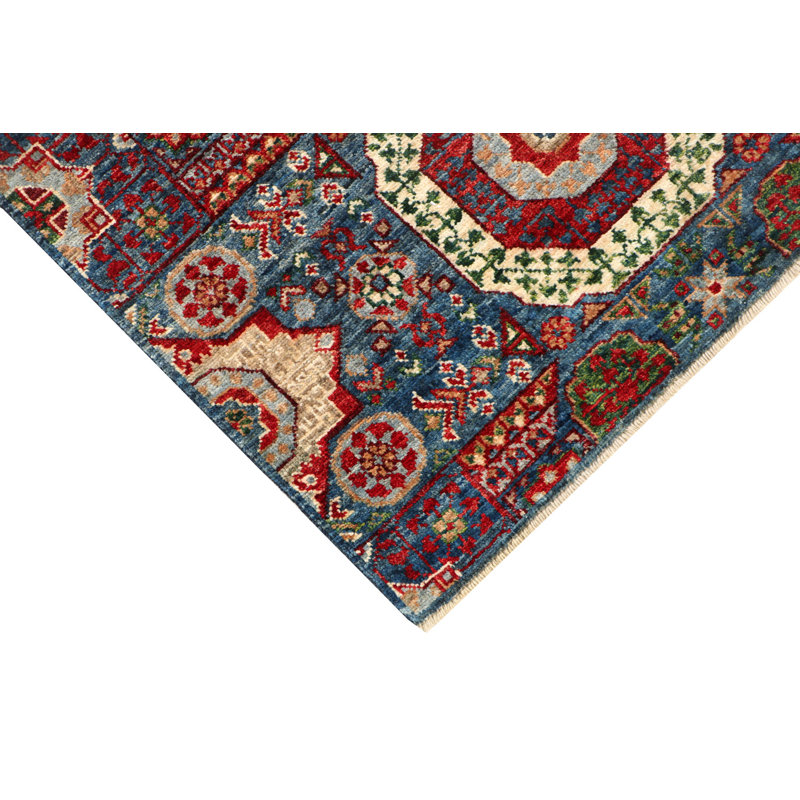 Hand Woven Wool Geometric Area Rug