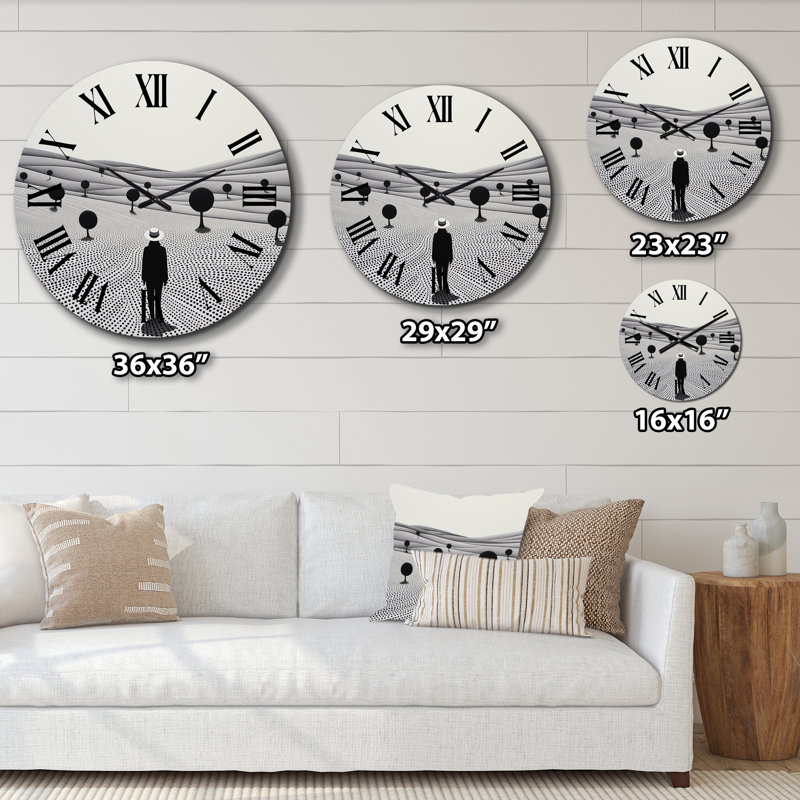 Horloge murale Wauchula, Très grand