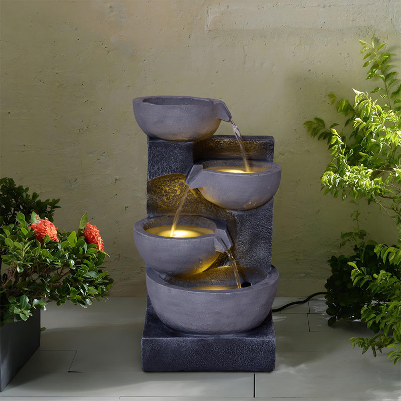 Outdoor Waterfall Fountain