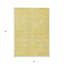 Tapis intérieur lavable floral doré 3 pi x 5 pi