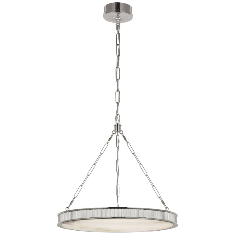 Matthew 3 - Light LED Chandelier, Polished Nickel