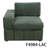 Ishka Corduroy Sectional Left Hand Facing