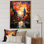 «City Pittsburgh Popart II - Cityscapes», reproduction sur toile