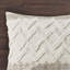 Ensemble d'édredon en coton 3 pièces avec grand capitonnage en chenille taupe-121771399-121771398