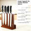 Fcbnposi Magnetic Knife Block