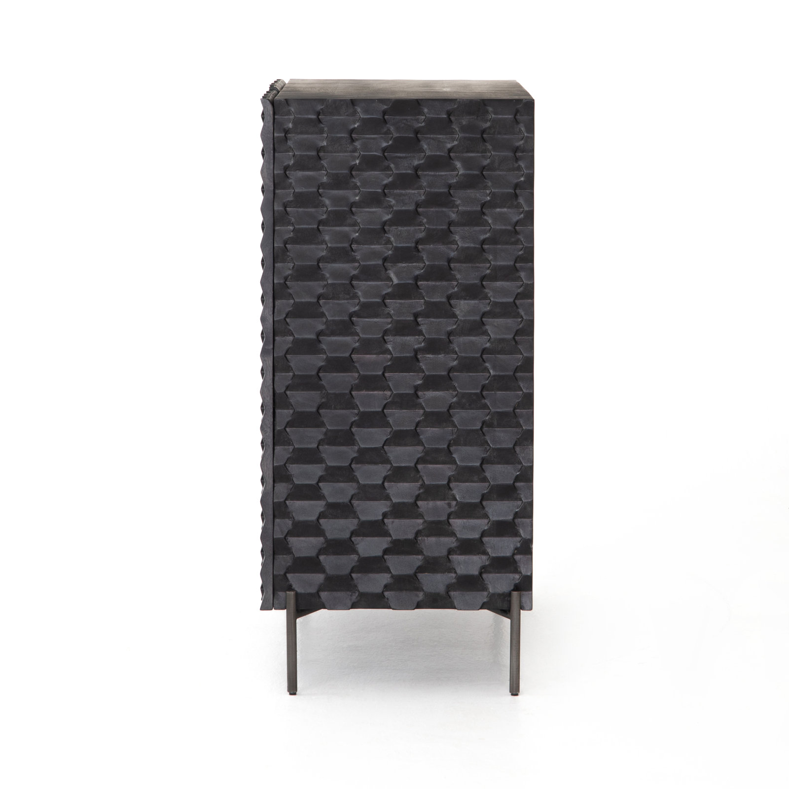 Rori 40.75'' Bar Cabinet, Black
