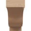 Bois de cèdre brut Newport, grain de bois TimberThane, brun clair apprêté-88292504