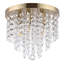Plafonnier encastré en cristal 5 lumières Salley-1818672213