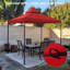 Toile de remplacement pour abri de jardin pour abri de jardin à 2 niveaux Crescent TJSG081-106878519-106878522