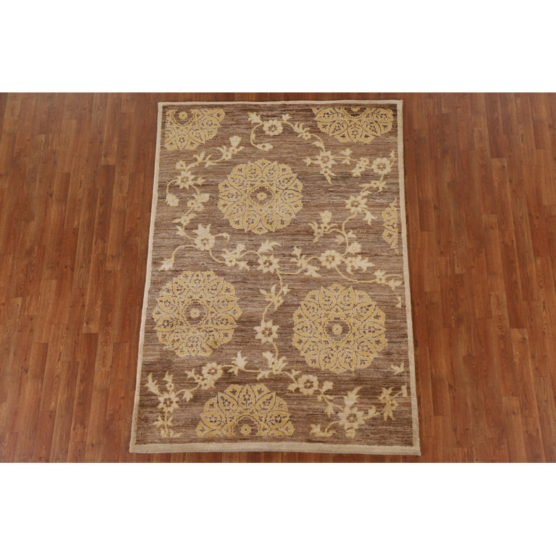 Tapis oriental floral 5 x 7 Gabbeh