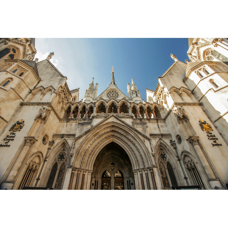 Royal Court Of Justice - Wrapped Canvas Print, 30cm H x 46cm W