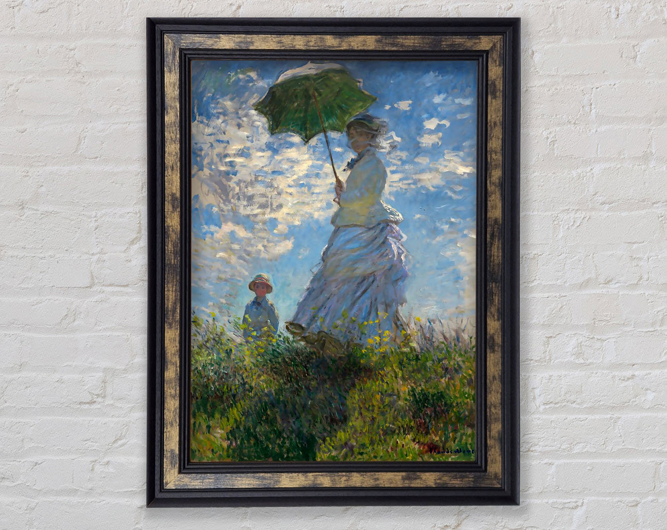 Bright Star Monet Madame Monet Und Ihr Sohn Druck Wayfairde 