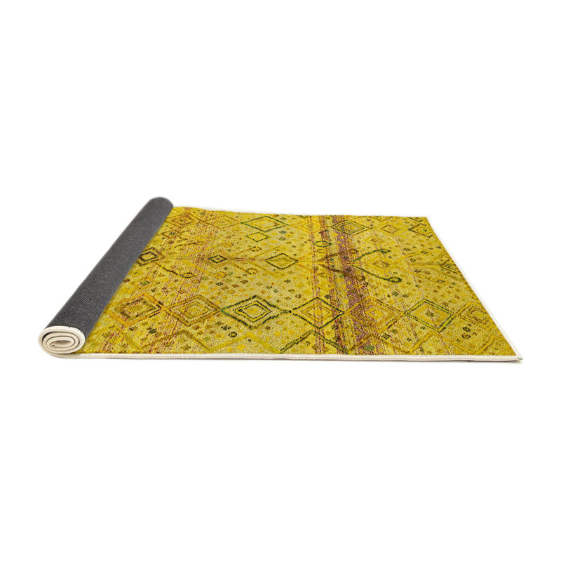 Tapis abstrait moderne 4355, Rond 5 pi