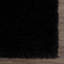 Tapis noir en polyester tissé à la machine Mubaarak-53109821