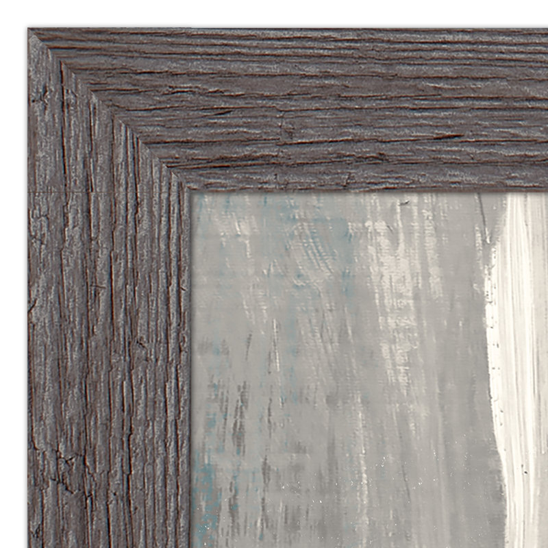 Cheval - peinture sur toile encadrée, Gris