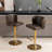Swivel Barstools Adjusatble Seat Height, Modern Pu Upholstered Bar Stools With The Whole Back Tufted（Set Of 2）-1875803623-1875803616