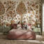 Papier peint floral vintage avec oiseaux, fresque murale traditionnelle-59959900-59960229