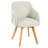 Fegan Swivel Linen Upholstered Back Side Chair-879140302-913849423