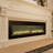 Rayva Classic Built-in or Wall-Mounted Direct Vent Electric Fireplace Insert-706283961