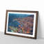 Monte Carlo Skyline in Monaco - Picture Frame Graphic Art Print-56860466-56860467