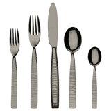 Tigre 5 - Piece Stainless Steel Flatware Set - Service for 1