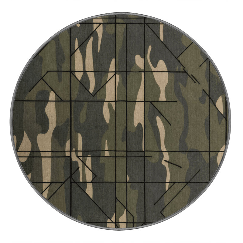 Echo Layer Rug, Round 5'