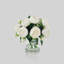 Silk Peony Arrangement in Vase