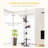Pawhut 9' Adjustable Height Floor-To-Ceiling Vertical Cat Tree